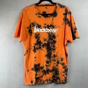 Blackbear Acid Wash Tie Dye Tour T Shirt Orange Black Graphic Tee Mens M Alt R&B